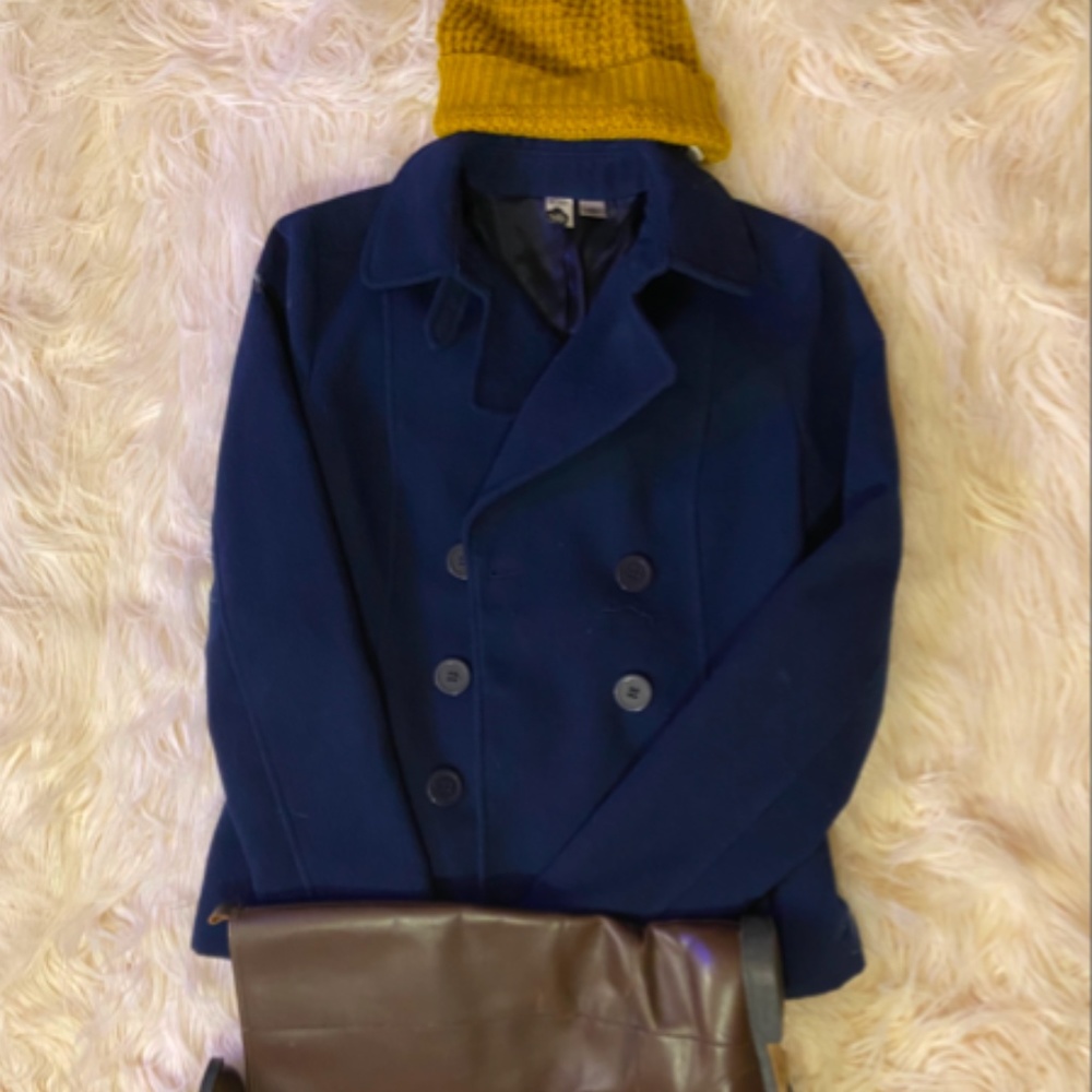 Blue Peacoat-Size M- BP